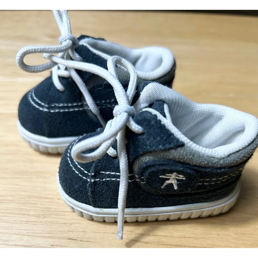 American Girl Shoes Cargo Outfit LOGO SUEDE SNEAKERS ONLY Collectible VTG 1999